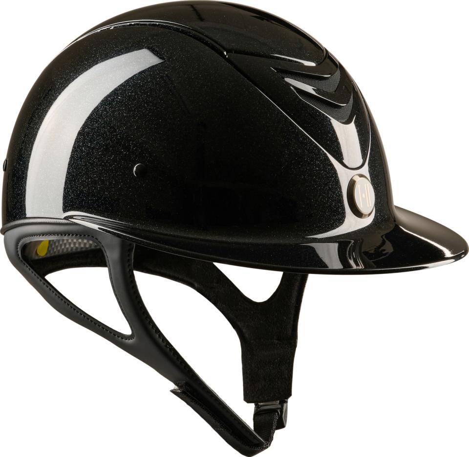 One K MIPS Avancé-ridehjelm - glossy med Shimmer effekt