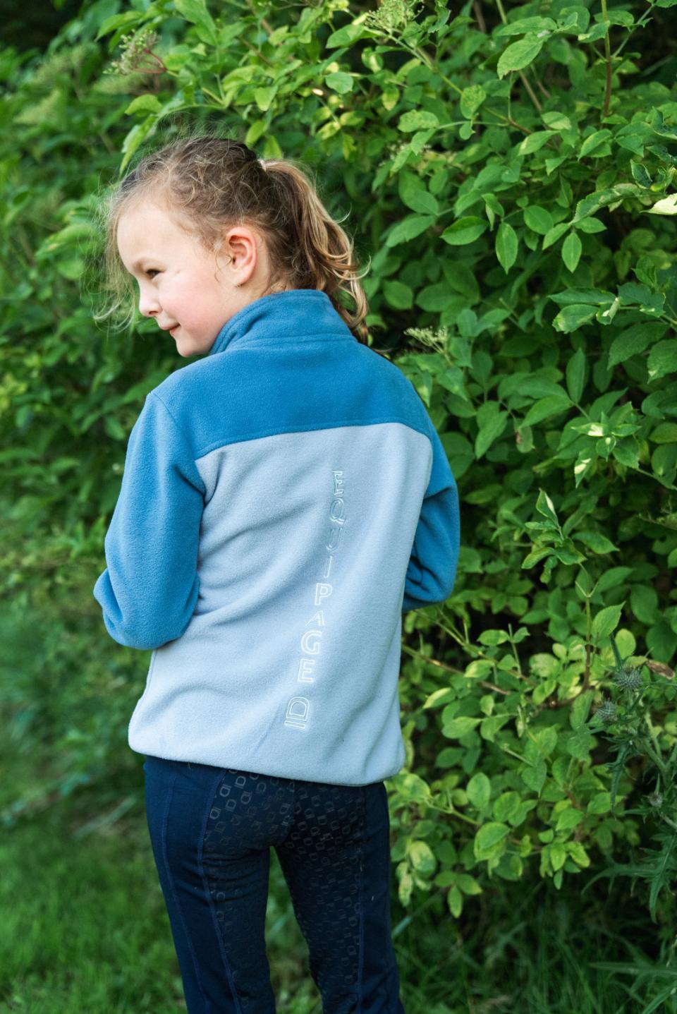 Equipage Thea zip cardigan für kinder