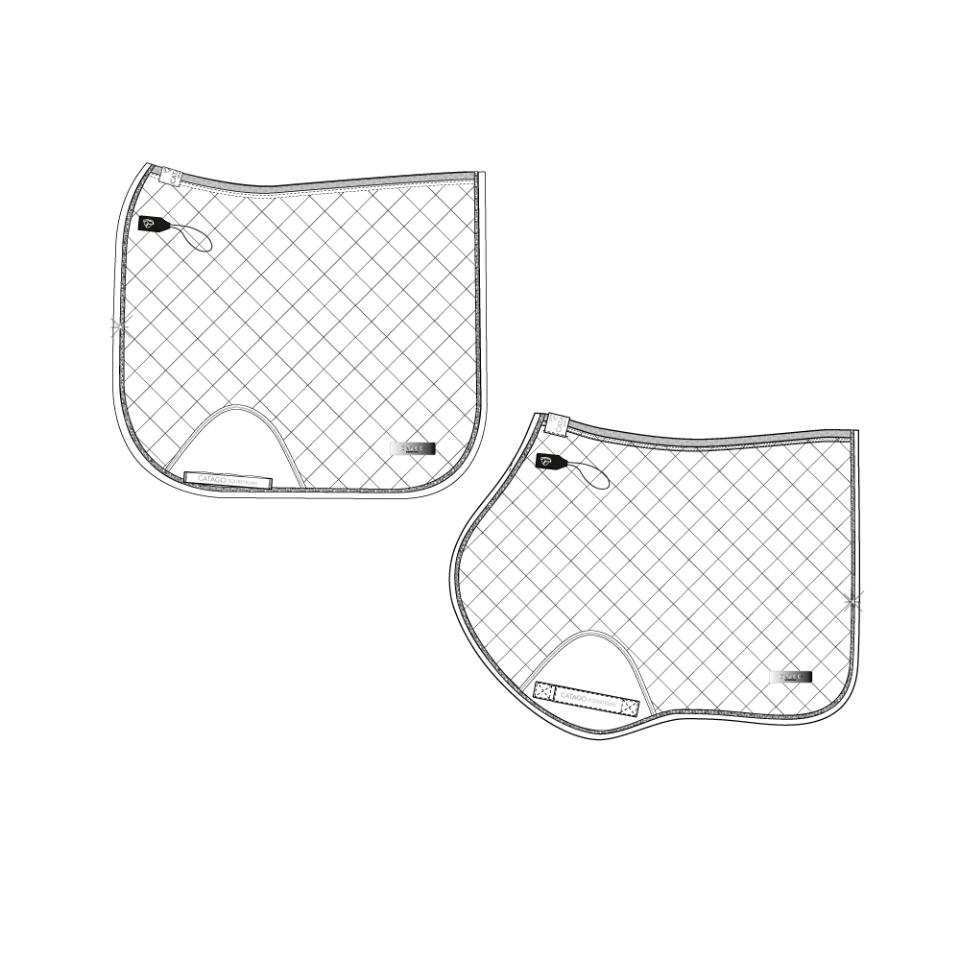 CATAGO Treasure Turnier Schabracke - Dressur