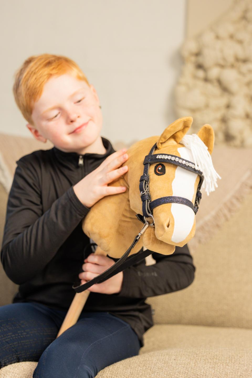 My Hobby Horse-trense, navy glitter