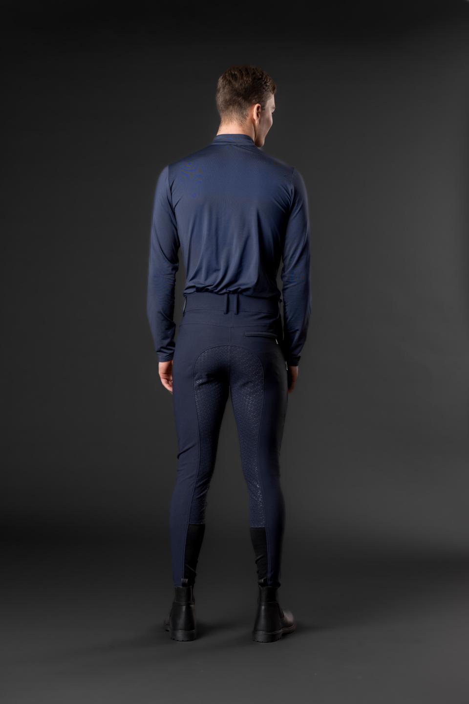 Equipage MEN Steve half-zip Langarm Reitpullover