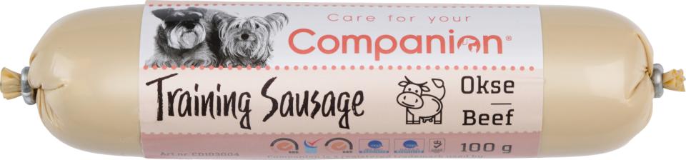 Companion training sausage (oksekød)