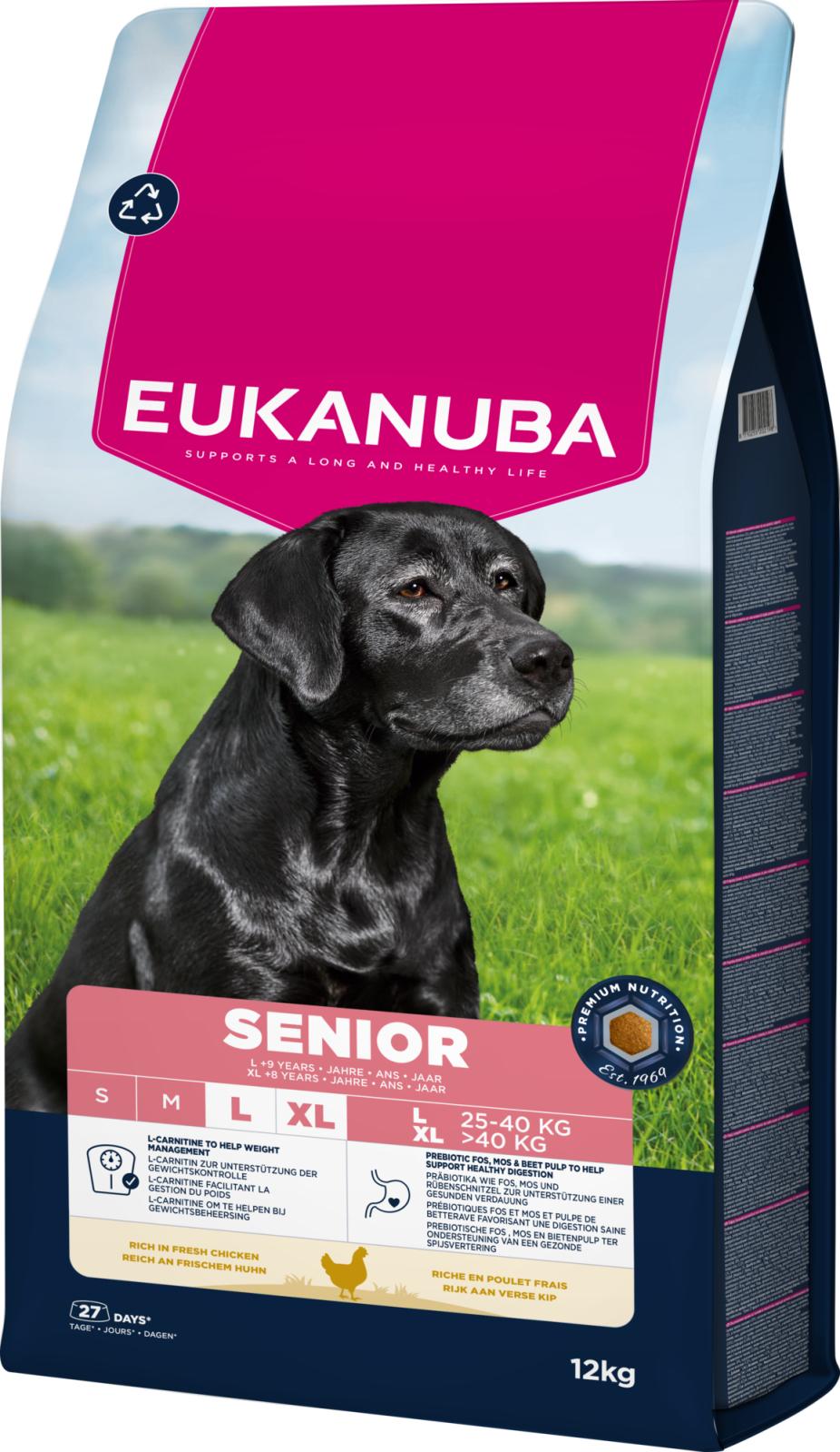 EUKANUBA Senior Large Breed Chicken