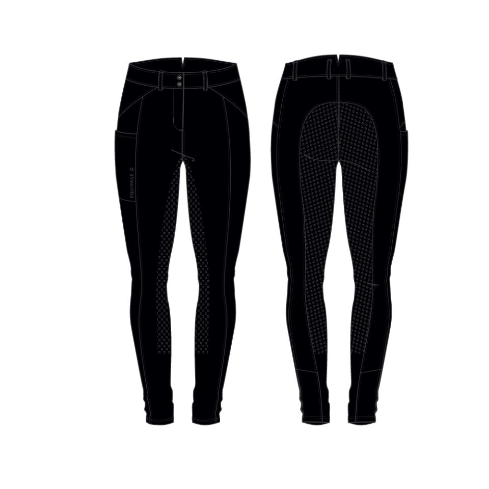 Equipage LEONI ridebukser med fullgrip