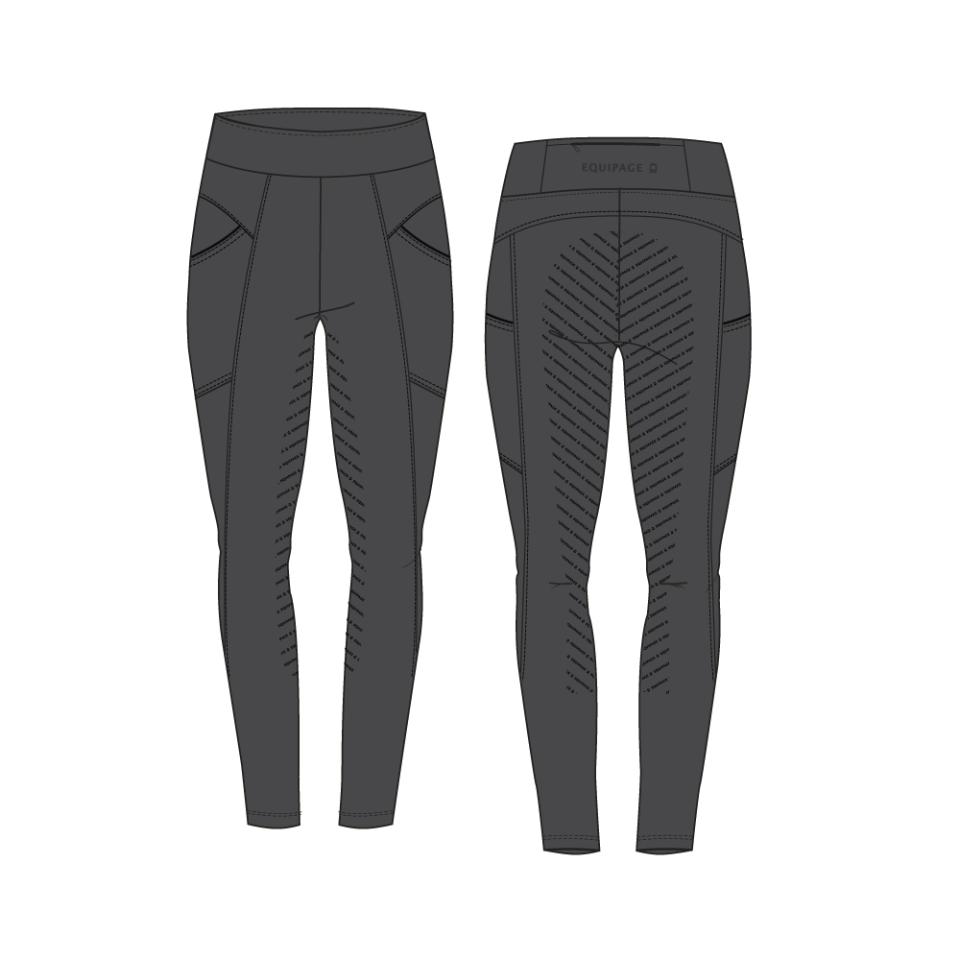 Equipage Vanda ride tights med fullgrip