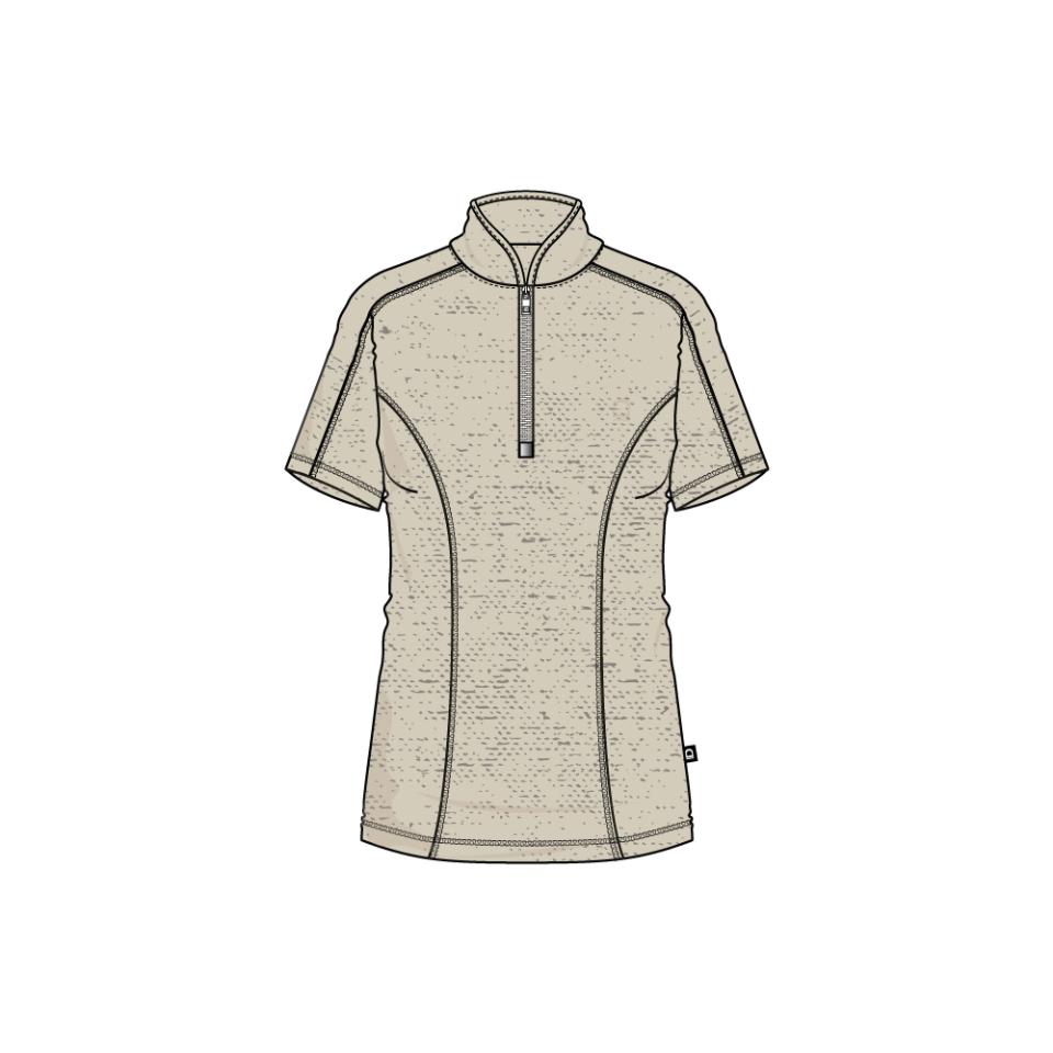 Equipage Awesome Kurzarm-Reitbluse