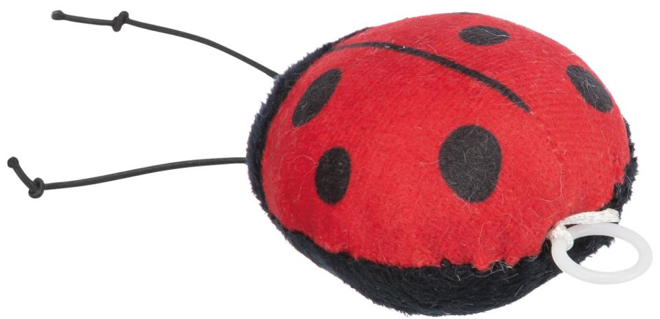 Jolly Paw optrækkelig mariehøne med catnip