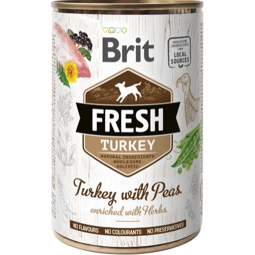 Fresh Turkey with Peas