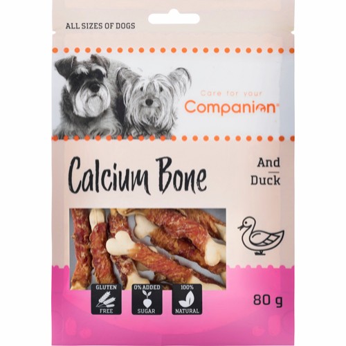 Companion duck calcium bone