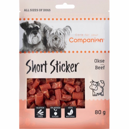 Companion short beef sticks 1,5cm