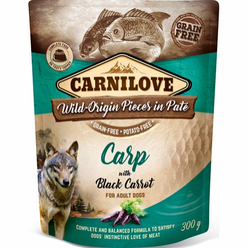 Pouch Pate Carp with Black Carrot