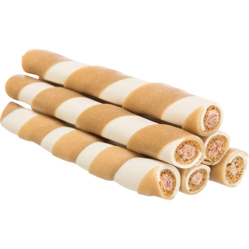 Chewing roll with chicken filling, bulk