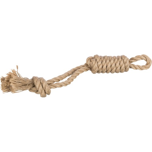 Playing rope with stick, hemp/cotton