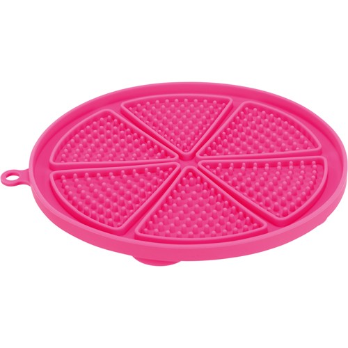 Lick'n'Snack mat w/suction pad, silicone