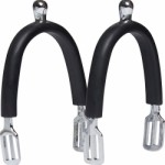 Spurs rubbercovered w/straps kids