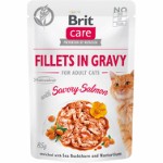 Care Cat Fillets in Gravy with Salmon