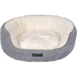 Companion dog bed in shell shape