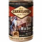 Canned lam & vildsvin for Adult