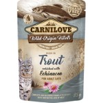 CARNILOVE Cat Pouch Trout with Echinacea
