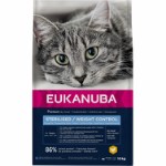 EUKANUBA CAT Adult Sterilised/Weight Control