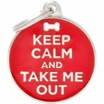 Tegn charms, keep calm/out