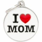 Tegn charms, I love mom
