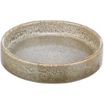 Ceramic bowl with low rim