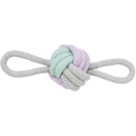 Junior Knot ball with 2 hand loops, rope