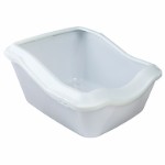 Cleany Cat Litter Tray, with Rim