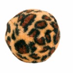 Set of Toy Balls with Leopard Print, Plastic