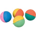 Set of Soft Balls, Foam Rubber
